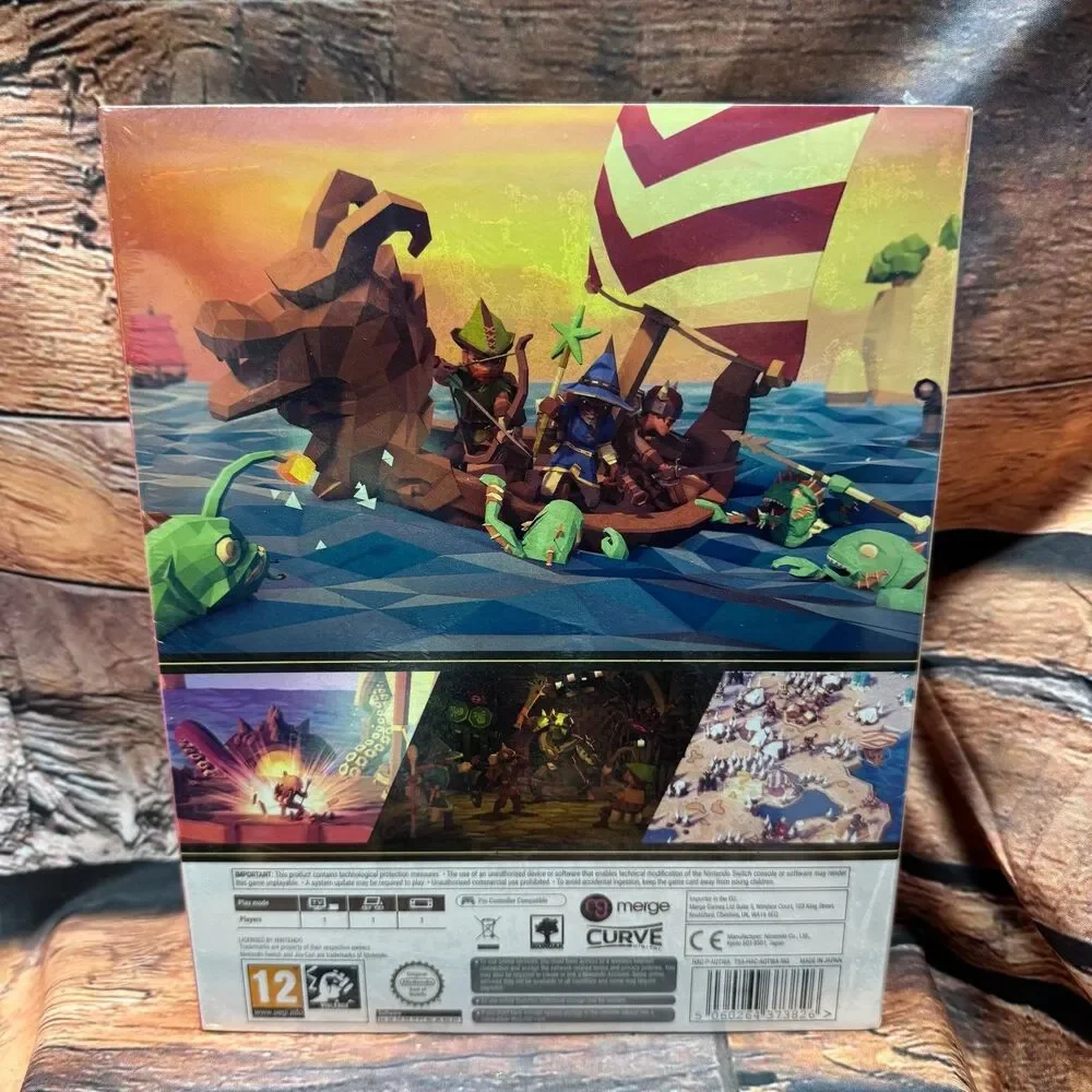 For The King Signature Edition Nintendo Switch Game New Factory Sealed Box PAL